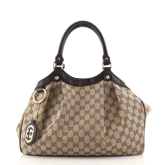 Gucci Sukey Tote GG Canvas Medium