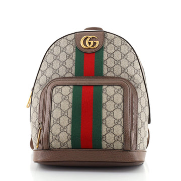 Gucci Ophidia Backpack GG Coated Canvas Small