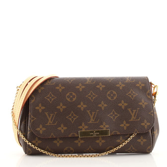 Louis Vuitton Favorite Handbag Monogram Canvas MM