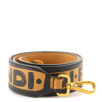 Fendi Strap You Shoulder Strap Joshua Vides Printed Leather