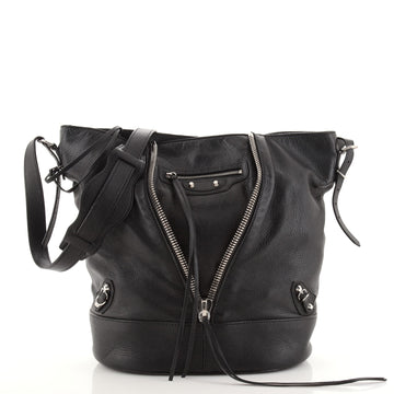 Balenciaga Papier Drop Bucket Bag Leather