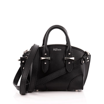 Alexander McQueen Legend Convertible Satchel Leather Mini