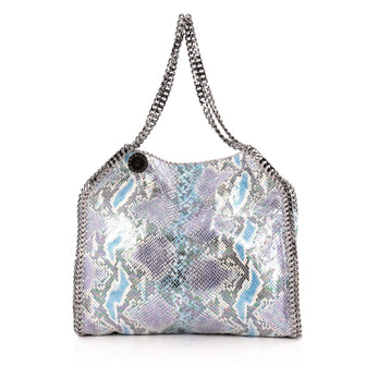 Stella McCartney Falabella Tote Faux Snakeskin Small