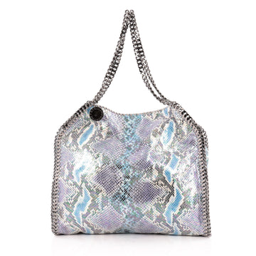 Stella McCartney Falabella Tote Faux Snakeskin Small