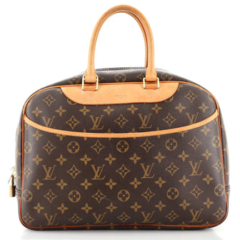 Louis Vuitton Deauville Handbag Monogram Canvas