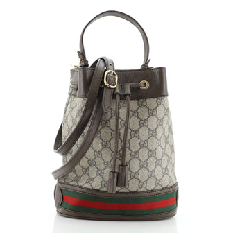 Gucci Ophidia Bucket Bag GG Coated Canvas Small