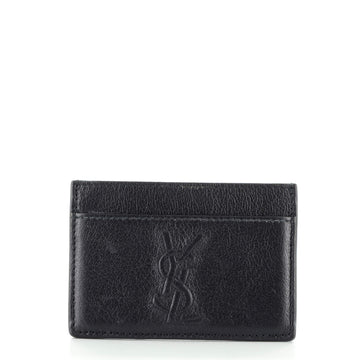 Saint Laurent Classic Monogram Card Holder Leather