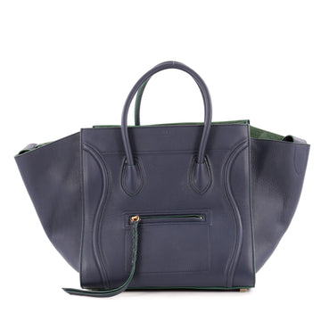 Celine Phantom Handbag Grainy Leather Medium