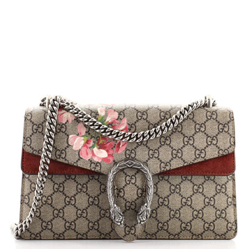 Gucci Dionysus Bag Blooms Print GG Coated Canvas Small