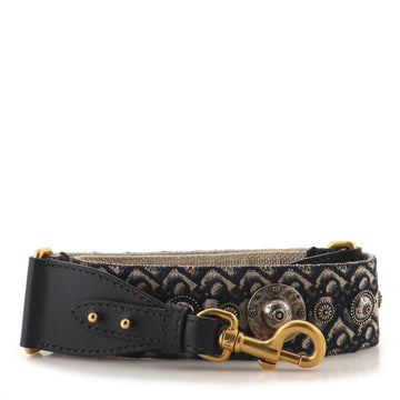 Christian Dior Shoulder Strap Embellished Oblique Canvas