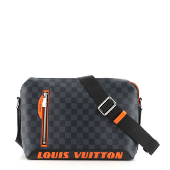 Louis Vuitton Discovery Messenger Limited Edition Damier Cobalt Race PM