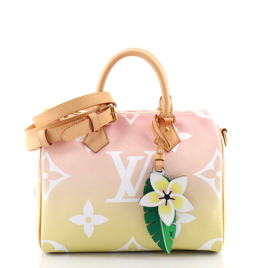 Louis Vuitton Speedy Pink Bandouliere 25 Summer By The Pool