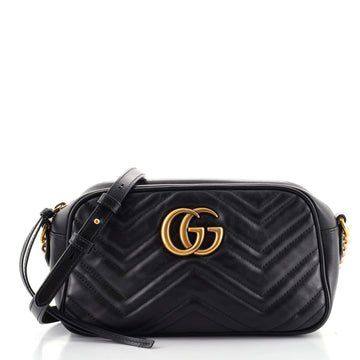 Gucci GG Marmont Shoulder Bag Matelasse Leather Small
