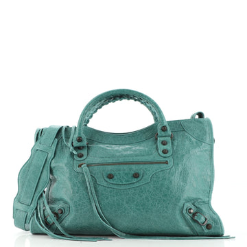 Balenciaga City Classic Studs Bag Leather Medium