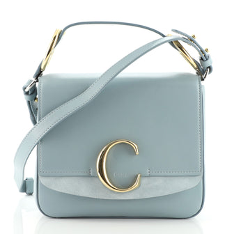 Chloe C Flap Bag Leather Small