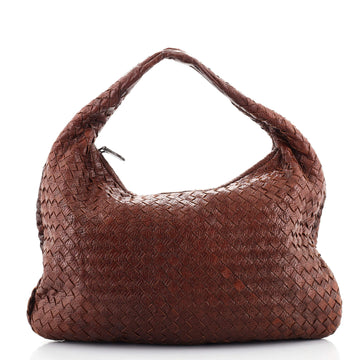 Bottega Veneta Veneta Hobo Intrecciato Nappa Medium