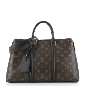 Louis Vuitton Soufflot Tote Monogram Canvas with Leather MM