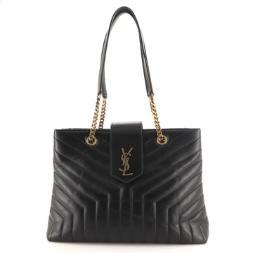 Saint Laurent LouLou Tote Matelasse Chevron Leather Large