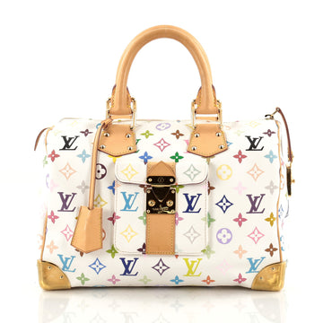 Louis Vuitton Speedy Handbag Monogram Multicolor 30