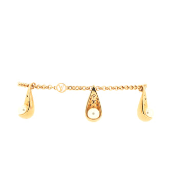 Louis Vuitton Pearlygram Supple Bracelet Metal with Faux Pearls