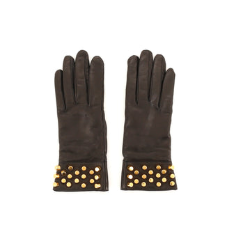 Gucci Gloves Studded Leather