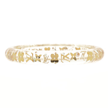 Louis Vuitton Inclusion Bangle Bracelet Resin with Crystals PM