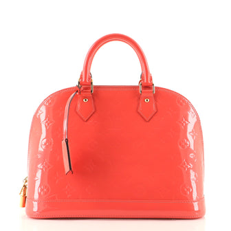 Louis Vuitton Alma Handbag Monogram Vernis PM