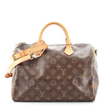 Louis Vuitton Speedy Bandouliere Bag Monogram Canvas 30