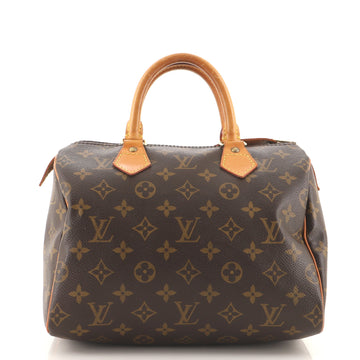 Louis Vuitton Speedy Handbag Monogram Canvas 25