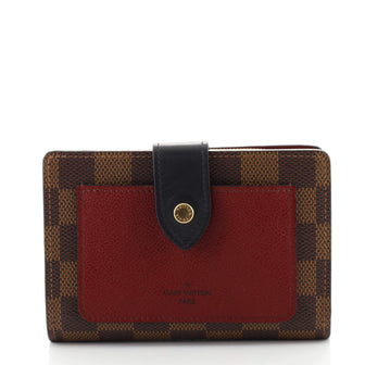 Louis Vuitton Juliette Wallet Damier with Leather