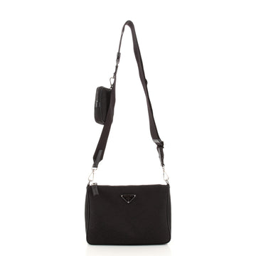 Prada Re-Edition Zip Messenger Bag Tessuto Small
