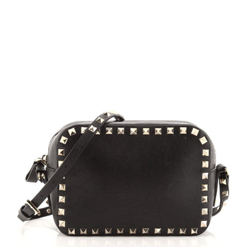 Valentino Rockstud Camera Crossbody Bag Leather