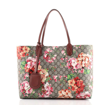 Gucci Reversible Tote Blooms GG Print Leather Medium