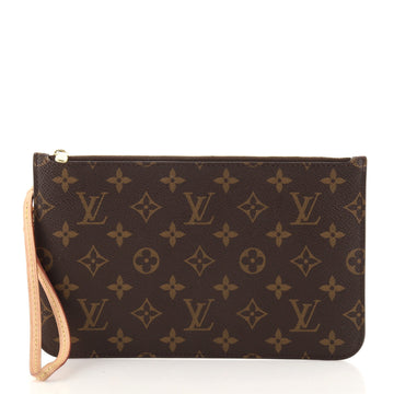 Louis Vuitton Neverfull Pochette Monogram Canvas Large