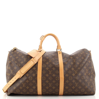 Louis Vuitton Keepall Bandouliere Bag Monogram Canvas 55