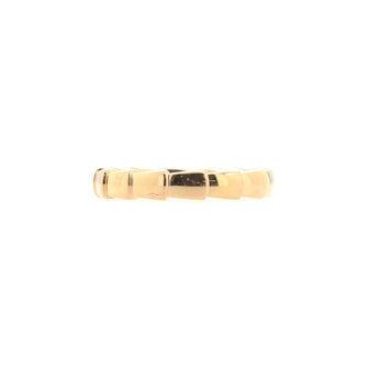Bvlgari Serpenti Viper Wedding Band Ring 18K Rose Gold