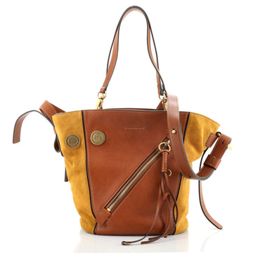 Chloe Myer Tote Leather and Suede Small