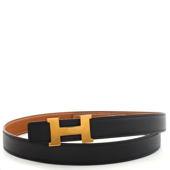 Hermes Constance Reversible Belt Leather Thin