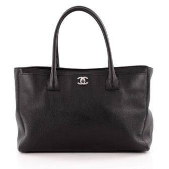 Chanel Cerf Executive Tote Leather Medium