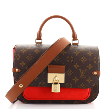 Louis Vuitton Vaugirard Handbag Monogram Canvas with Leather