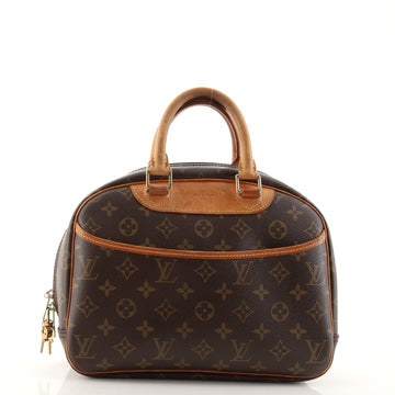 Louis Vuitton Trouville Handbag Monogram Canvas