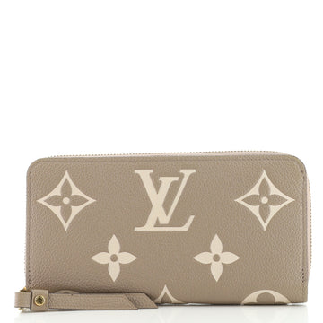 Louis Vuitton Zippy Wallet Bicolor Monogram Empreinte Giant