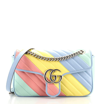 Gucci GG Marmont Flap Bag Matelasse Leather Medium