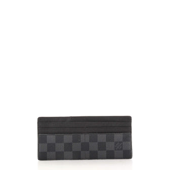 Louis Vuitton Card Holder Damier Graphite Long