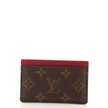 Louis Vuitton Card Holder Monogram Canvas