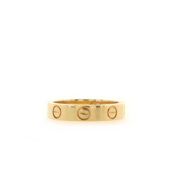 Cartier Love Wedding Band Ring 18K Yellow Gold