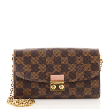 Louis Vuitton Croisette Chain Wallet Damier