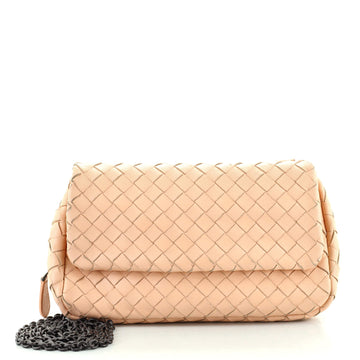 Bottega Veneta Expandable Chain Crossbody Bag Intrecciato Nappa Small
