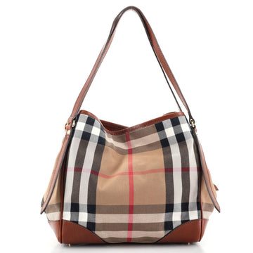 Burberry Canterbury Tote House Check Canvas Small