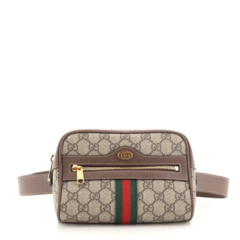 Gucci Ophidia Belt Bag GG Coated Canvas Small
